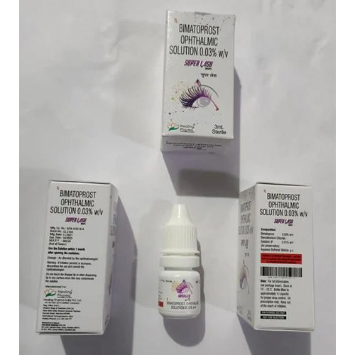 Bimatoprost eye drops