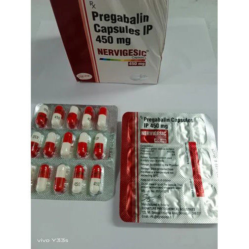 Pregabalin Capsules 450 Mg