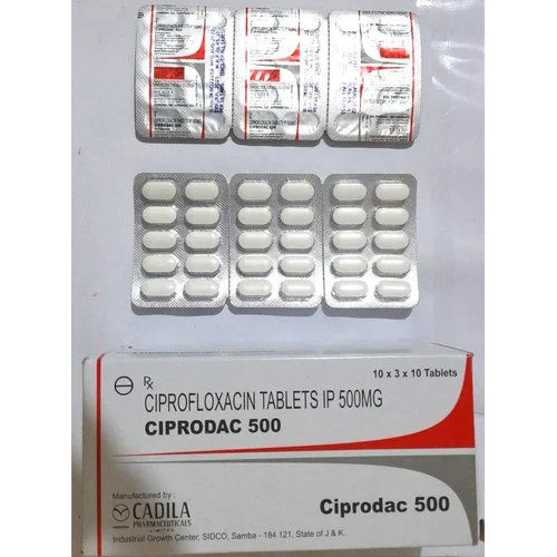 Ciprofloxacin 500 mg tablet