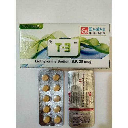 Liothyronine Sodium 25 Mcg Tablet