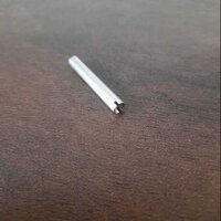 Brass Sleeve Connector - Durable Brass Material, Polished Silver Finish | Heavy-duty Industrial Performance, Corrosion Resistant Design