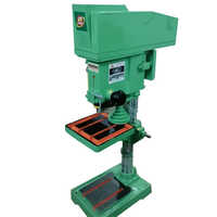 32mm Bench Drilling Machine - Stainless Steel, 8 Speed Rpm , Semi-automatic With Digital Display For Precise Hole Drilling