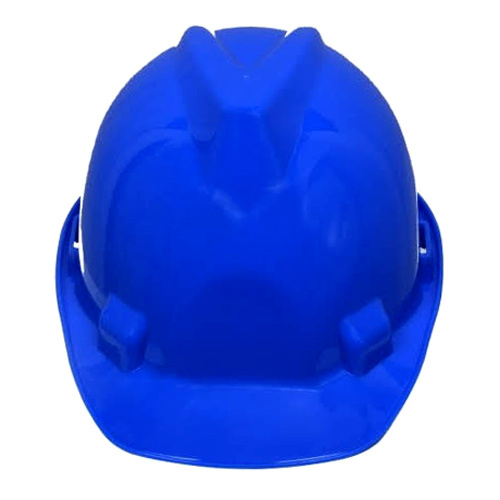 Blue Safety Helmet - Material: Plastic