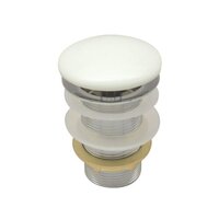 Ceramic Top Waste Coupling - Color: Silver