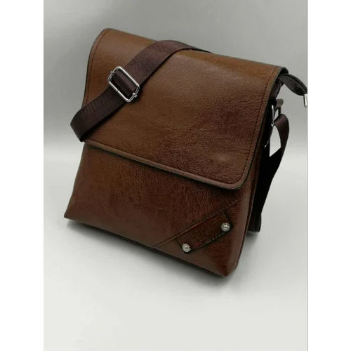 Mens Leather Sling Bag