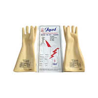 11Kv Rubber Insulated Seamless Hand Gloves - Feature: Washable