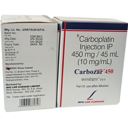 450 mg Carbozar Injection