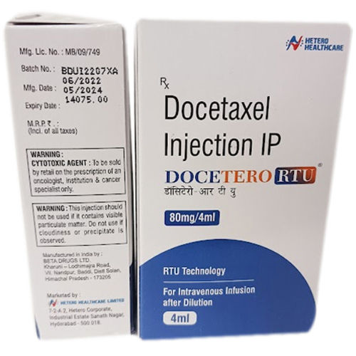 80 Mg Docetero Rtu Injection Keep In A Dry & Cool Place