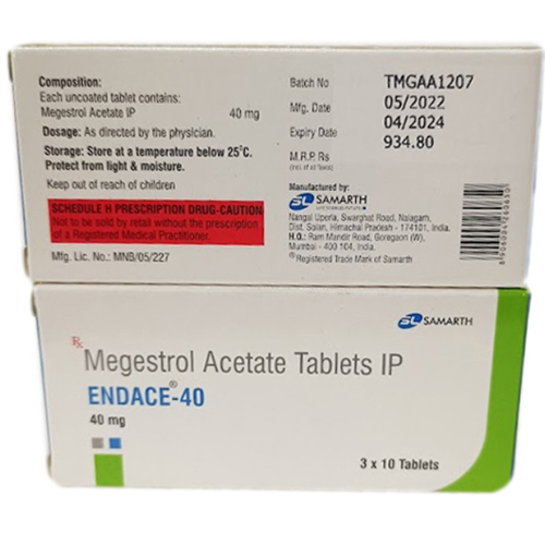 40 mg Endace Tablets