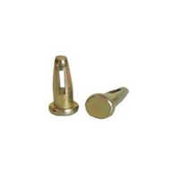 Stub Pin 50 Mm (solid) - Mild Steel, 50 Mm Length, Polished Finish | Industrial Application, Weighs 60 Grams, Ideal For Construction