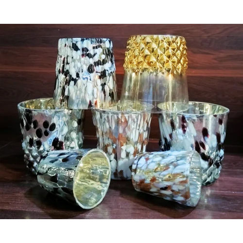 Glass T Light Candle Holder