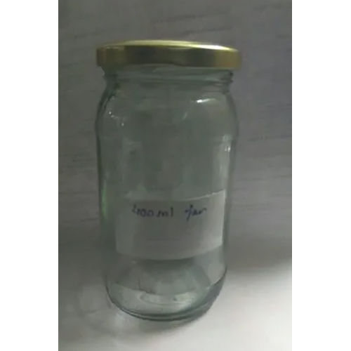 400ml Round Glass Jar Size: 400 Ml