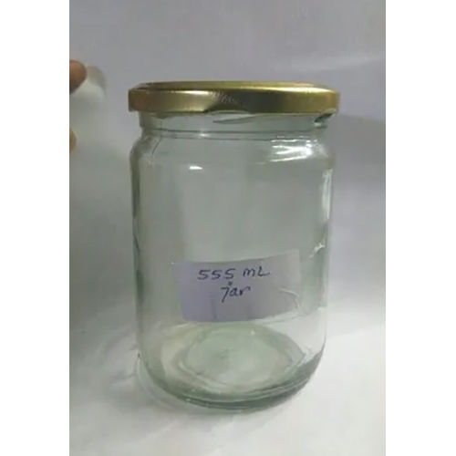 555Ml Glass Jar Size: 555 Ml