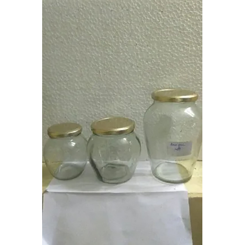 Glass Matki Jar