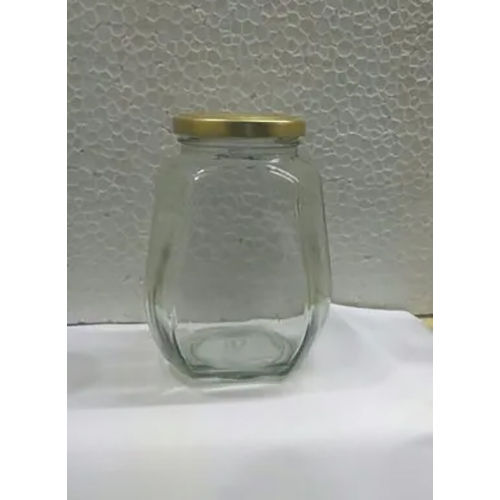 Glass Octagonal Jar Size: Different Available