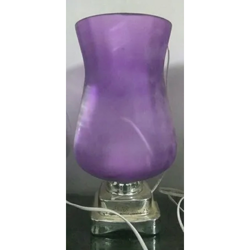 Blue Decorative Glass Lamps