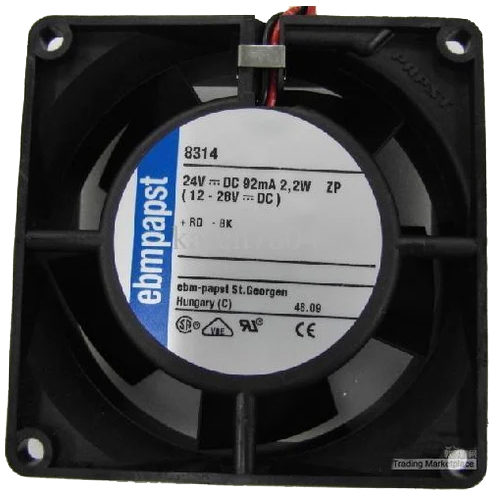 Black Dc Cooling Fan