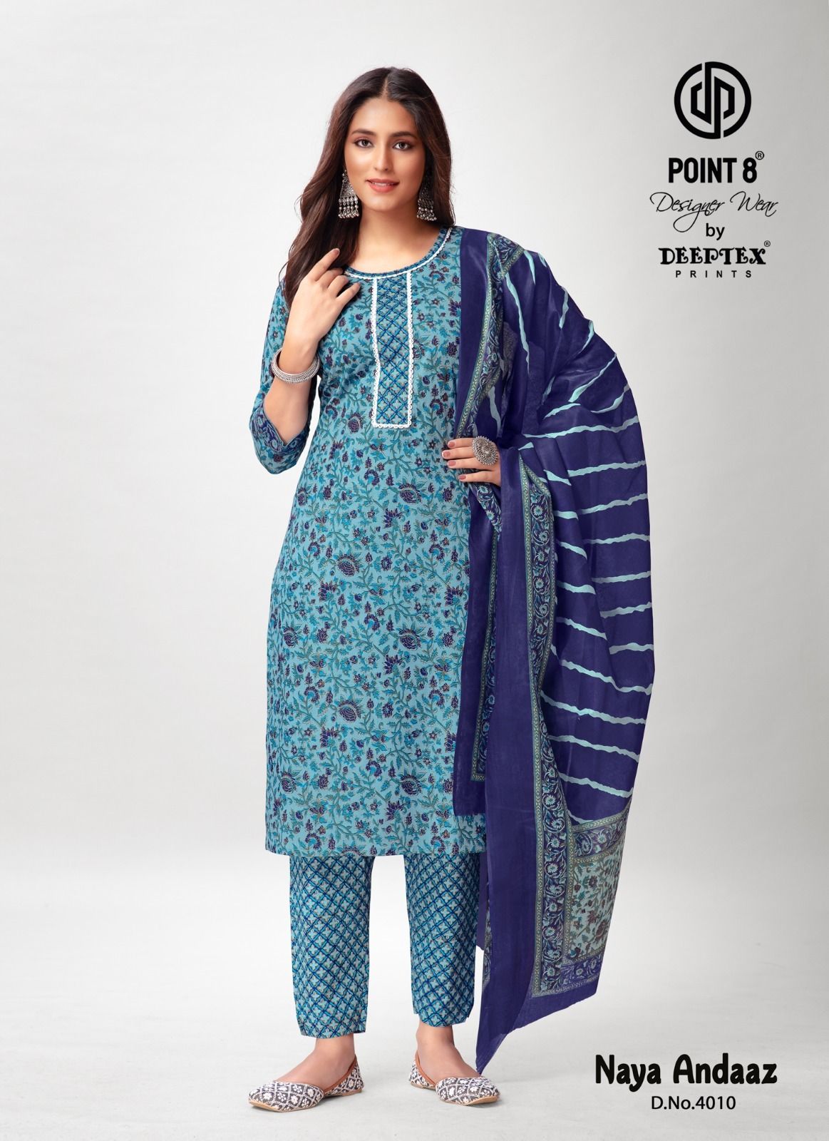 Deeptex Naya Andaaz Vol4 Kurti Pant With Dupatta