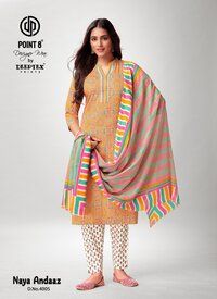 Deeptex Naya Andaaz Vol4 Kurti Pant With Dupatta