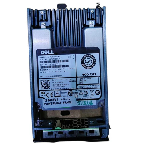 Dell Sas 400 Gb 3.5 Hard Disk - Size: Various