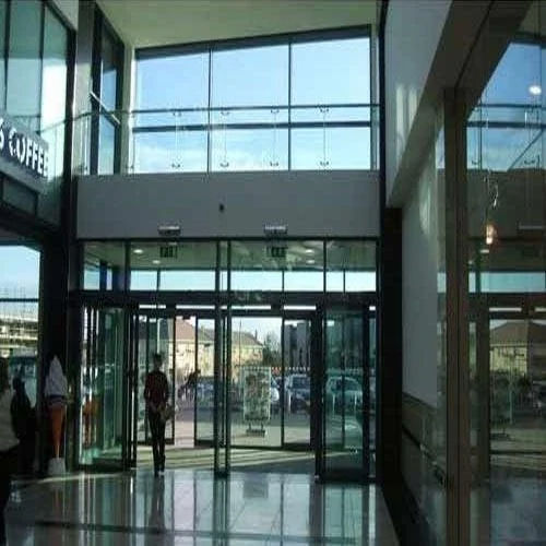 Automatic Biparting Glass Door