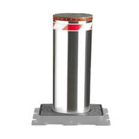 Automatic Rising Bollards - Color: Silver