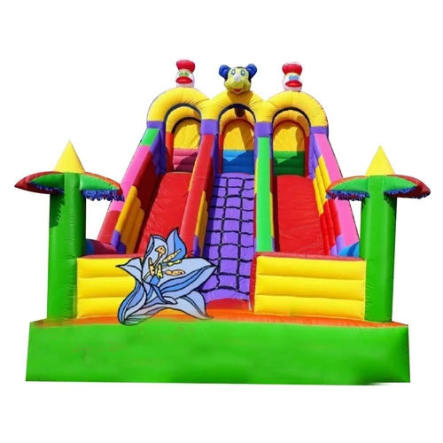 Multicolor 14x22 Feet Two Way Inflatable Bounce