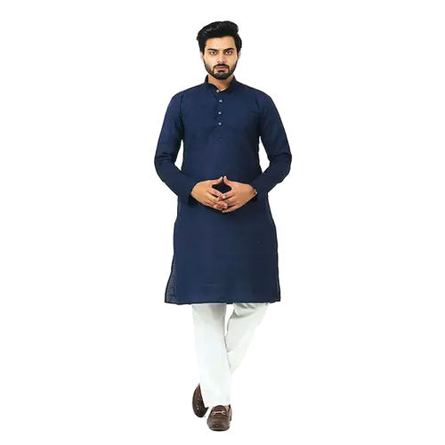 Blue Mens Non Toxic Kurta Pajama