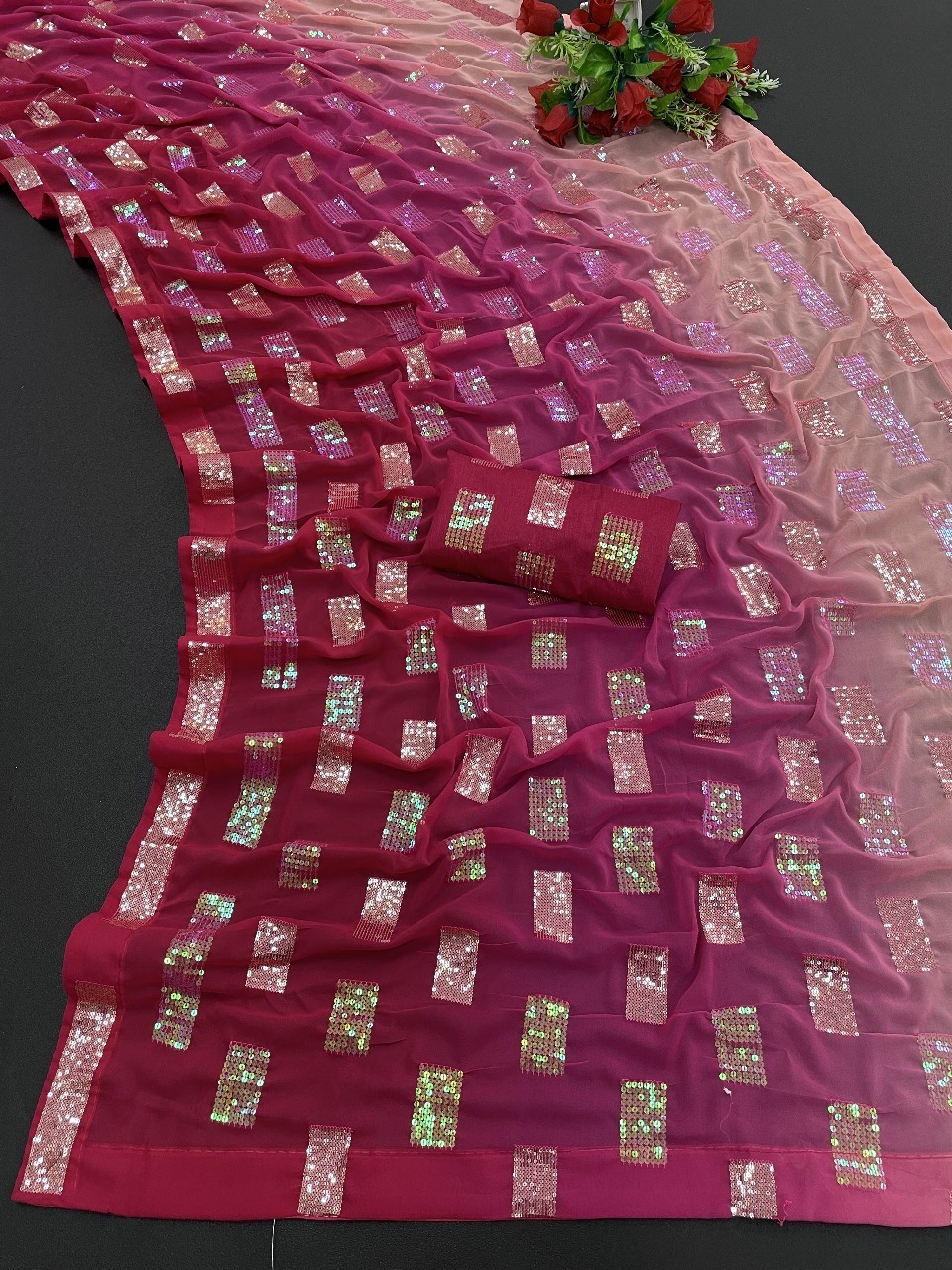 georgette saree