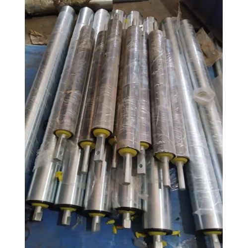 Silver 100 Mm Conveyor Roller