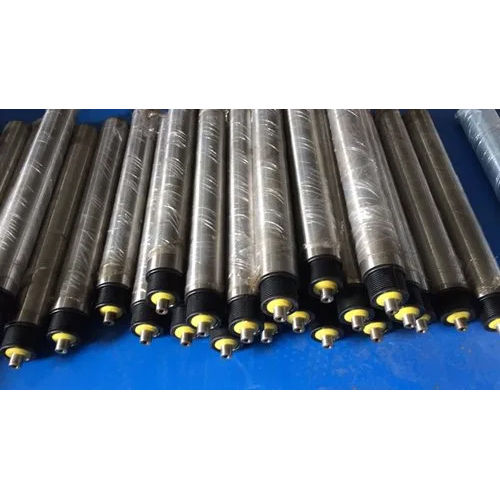 Silver Poly V Conveyor Roller