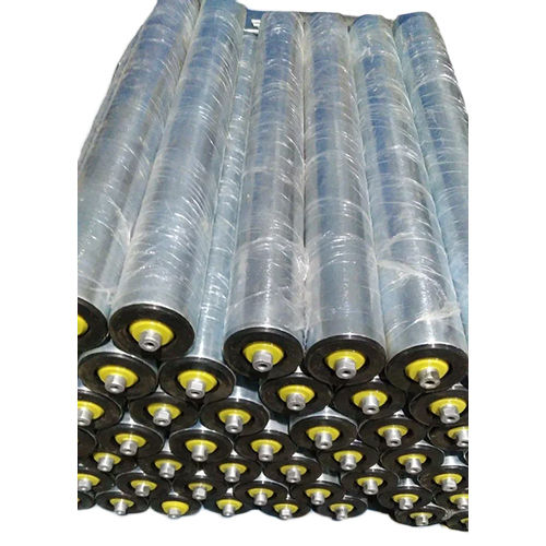 Silver Mild Steel Conveyor Roller