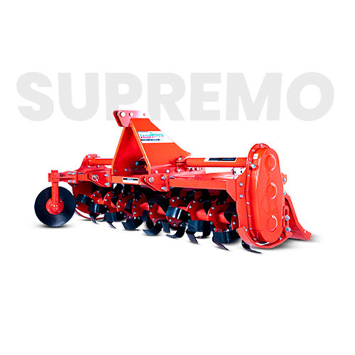 Red 75Hp Supremo Series Rotary Tiller