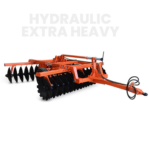 Red And Black Hydraulic Extra Heavy Disc Harrow