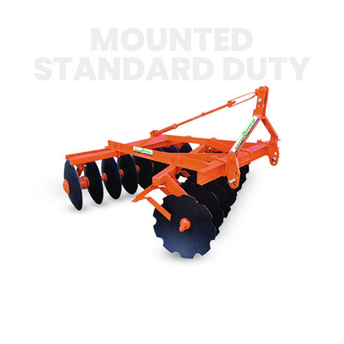 Red And Black Standard Duty Mounted Disc Harrow