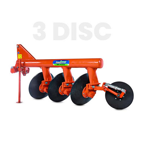 Orange And Black 3 Disc Plough