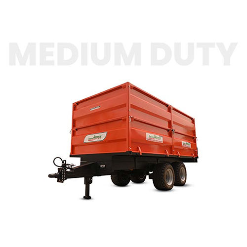 Red Medium Duty Trailer