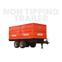 Red Non Tipping Trailer