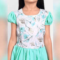 Blue Kids Printed Tops