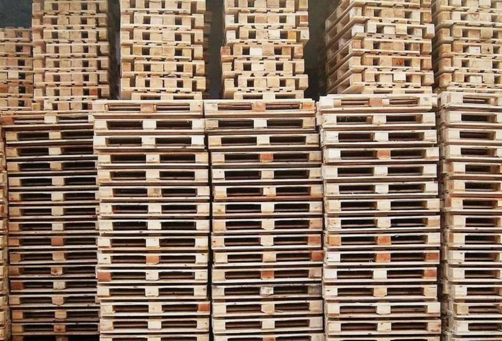 wooden pallets