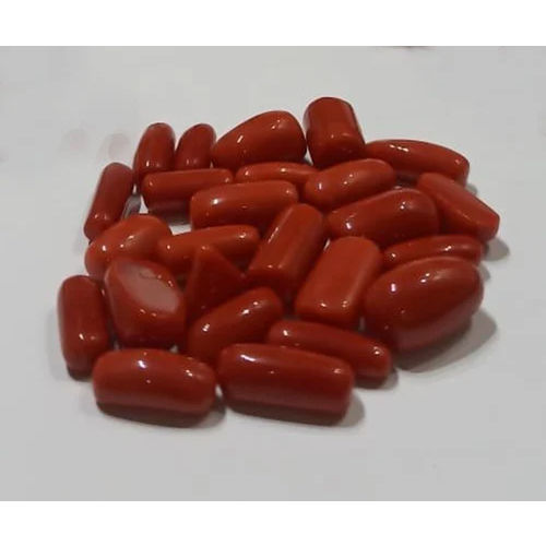 Red Coral Moonga Gemstone Grade: A