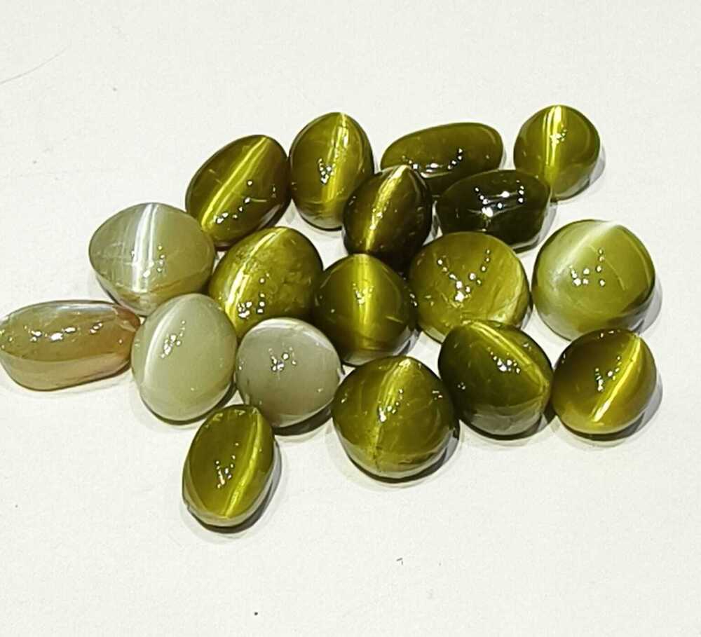 Natural Cats Eye Gemstone - Grade: A