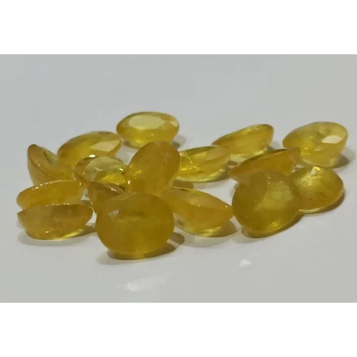 African Pukhraj Yellow Sapphire Gemstone