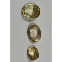 Natural Ceylon Yellow Sapphire Pukhraj Gemstone