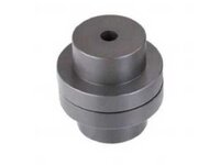 Hrc Coupling - Pilot Bore Or Finished Bore, Round Shape | Powder Coated Black With Blacking Surface Treatment