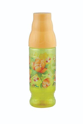 Plastic Fridge Bottle Glassy 800ml Printed Single Pc