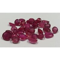 Artificial Ruby Gemstone