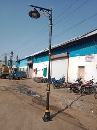 5 meter single arm decorative street light pole