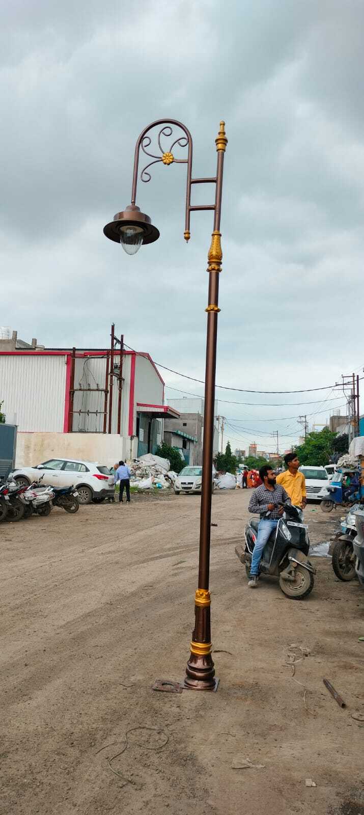 4 meter street light pole