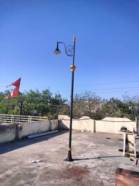 4 meter single arm decorative street light pole